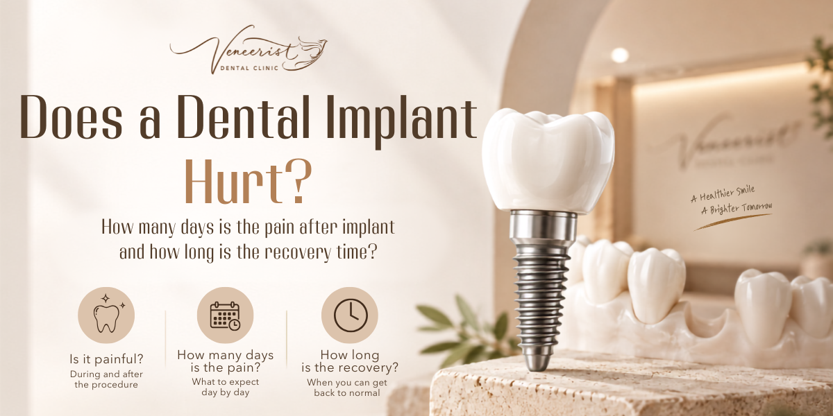 Dental implant pain and recovery after implant surgery