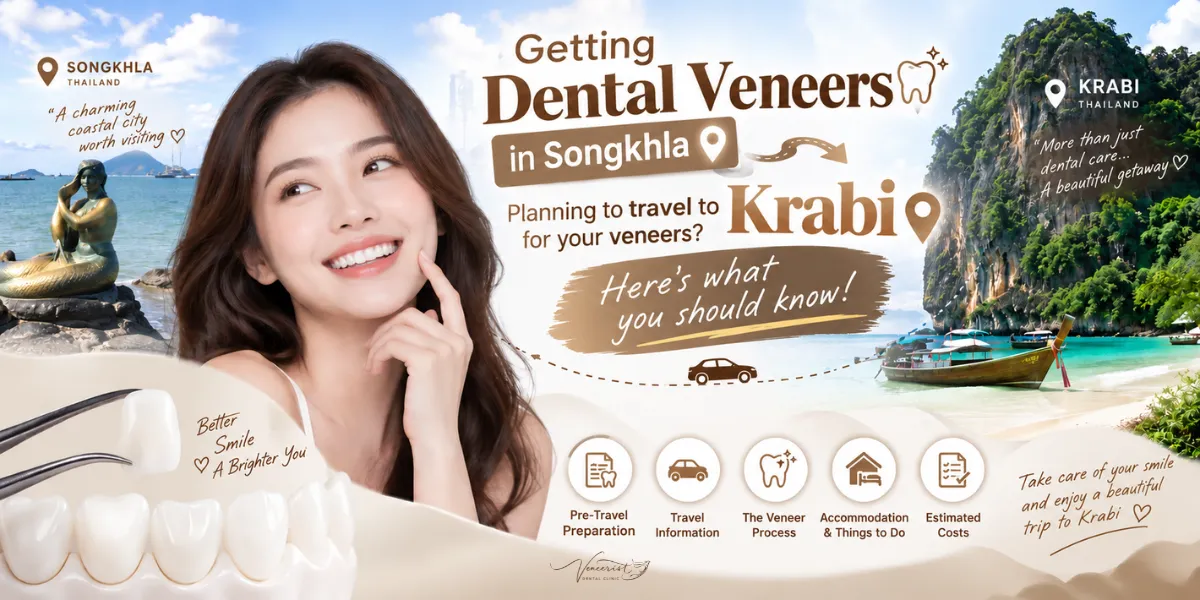 Veneers in Songkhla for patients considering Ceramic Veneer treatment in Krabi